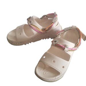 Crocs Hiker Xscape Festival Sandal Chalk Unisex W10 M8